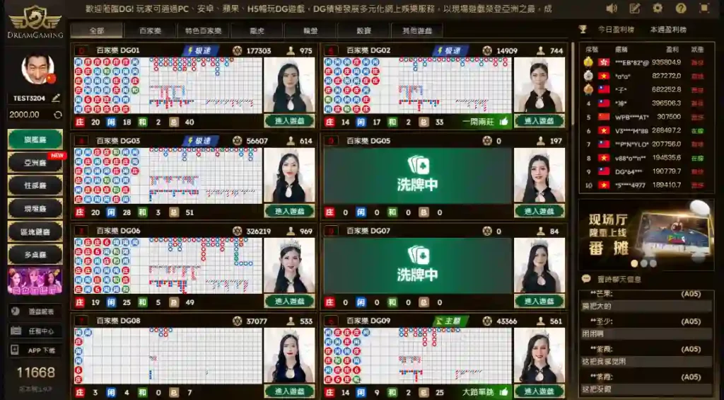 DG百家樂試玩 vs 歐博百家樂試玩該選誰?百家樂試玩大對決!